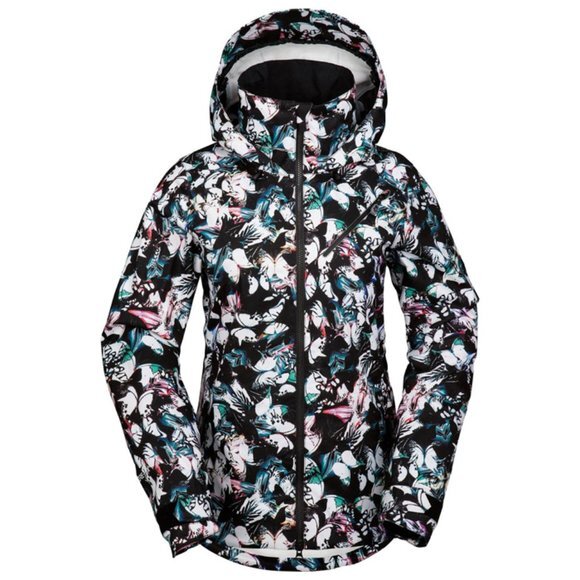 Volcom Jackets & Blazers - Volcom Hill 3L Gore-Tex Snowboard Waterproof Black Butterfly Jacket Size Medium
